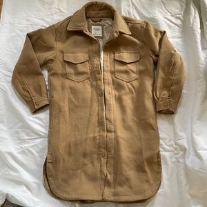 Abercrombie & Fitch Long Shacket